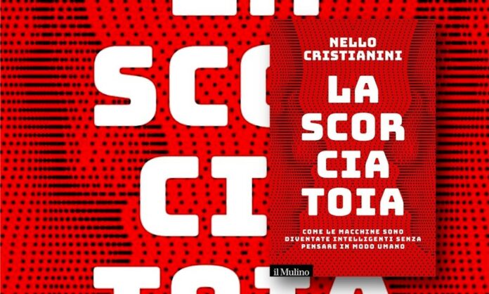 Nello slider la copertina del libro “La scorciatoia - Come le macchine sono diventate intelligenti senza pensare in modo umano”, di Nello Cristianini - Smart Marketing