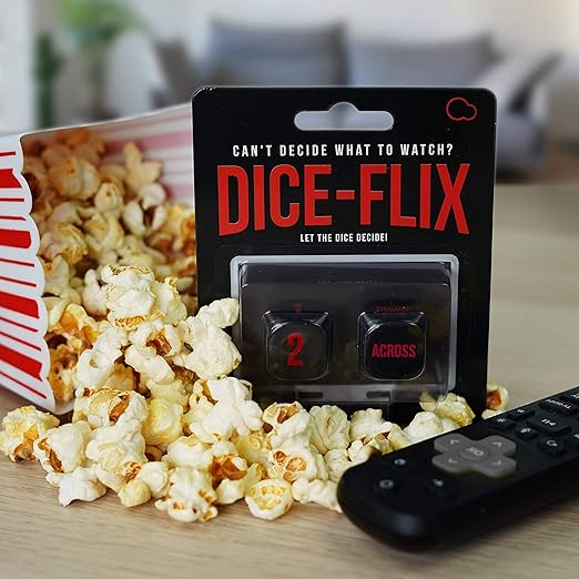 Idee regalo per Natale: i dadi "Dice-Flix" per decidere quale serie tv guardare